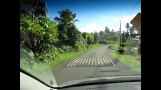 Reins Hawaii N Looping Drive to Laupahoehoe Beach Park [upl. by Nylehtak204]