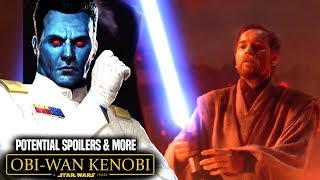 Obi Wan Kenobi Movie Thrawn Potential Spoilers amp More Star Wars News [upl. by Aihtekal]