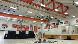 Ipswich High School Gym Sound System [upl. by Hanny]