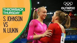 Nastia Liukin vs Shawn Johnson  Beijing 2008  All Around Final  Throwback Thursday [upl. by Yerbua]