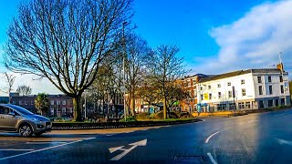 Driving in Newcastle under Lyme  England [upl. by Kaia]