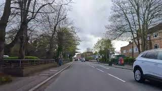 Staines  Kingston Road  County Court  Driving Tour  4K [upl. by Aidil]