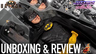 Hot Toys Batman 1989 20 Deluxe Unboxing amp Review [upl. by Itnava]