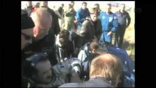 Chris Hadfield Returns to Earth [upl. by Fassold]