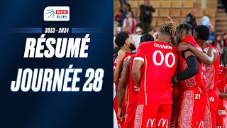 Résumé 28ème journée  Betclic ELITE 20232024  LNB Officiel [upl. by Aynik]