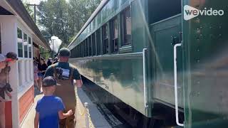 My Visit to the Mt Rainier Scenic Railroad [upl. by Corwun376]