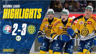 Highlights ZSC Lions vs HC Davos 23 nV [upl. by Yelsna]