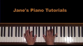 Singing in the Rain Piano Cover and Tutorial [upl. by Sairahcaz]