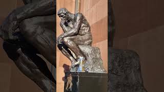 KUNSTART quotDer DenkerAuguste Rodin beleidigt ahnungslose Passantenquot von Mark BellinghausRaubal [upl. by Parlin]