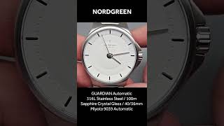 Nordgreen Guardian Automatic watch shortsvideo 노드그린 가디언오토매틱 [upl. by Gelman142]