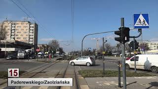 Tramwaje Łódź 2024 Linia 15 [upl. by Solnit664]