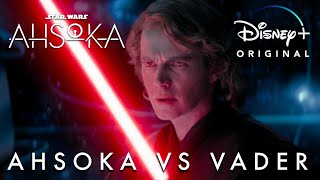 Darth Vader vs Ahsoka  Star Wars Ahsoka Episode 5  Disney [upl. by Guildroy]