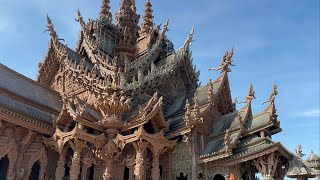 The Sanctuary Of Truth Thailand Pattaya Places to visit in Thailand pattaya [upl. by Alguire]