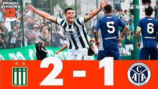 Excursionistas 21 Acasusso  Primera División B  Fecha 11 Apertura [upl. by Jolee199]