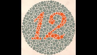 Ishihara Test for Color Blindness 24  Тест Исихара  Ишихара  на дальтонизм [upl. by Newkirk849]