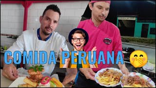 VENEZOLANOS PROBANDO LA COMIDA PERUANA🇻🇪🇵🇪 peruzolanos peru barquisimeto gastronomía [upl. by Anitsirt]