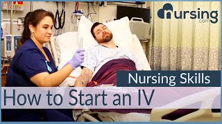 How to Start an IV Like a Pro Nursing Skills [upl. by Eoj]