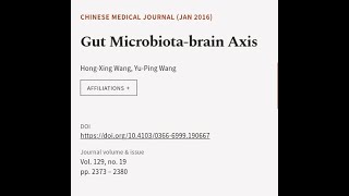 Gut Microbiotabrain Axis  RTCLTV [upl. by Eniretak]