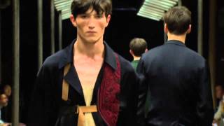 Dries Van Noten  Spring Summer 2015 Full Fashion Show  Menswear  Exclusive [upl. by Nelehyram]