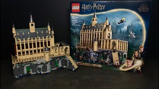 LEGO Harry Potter 76435 Hogwarts Castle The Great Hall REVIEW [upl. by Fullerton]