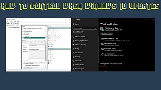 How to control when Windows 10 udpates [upl. by Doralynn]