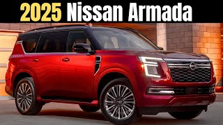 The New 2025 Nissan Armada  First Look and Review [upl. by Champagne]