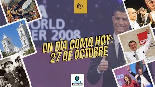 Un día como hoy 27 de octubre [upl. by Atinet]