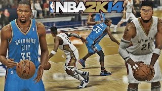 NBA 2K14 PS4 MyCAREER  DeShawn BREAKS Kevin Durant Ankles  Might Ask For a Trade [upl. by Strephonn]