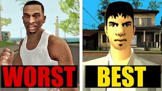 Every GRAND THEFT AUTO Game Ranked BEST to WORST REDUX [upl. by Nosretep528]