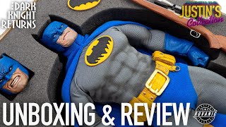 Batman The Dark Knight Returns Blue Suit Rovanic Studio 16 Scale Figure Unboxing amp Review [upl. by Ellie]