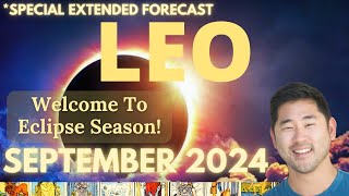 Leo September 2024 INCREDIBLE TEARSOFJOY Eclipse Month Tarot Horoscope [upl. by Anoniw438]