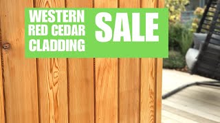 Western Red Cedar Cladding Special Offers Available [upl. by Ahsiak]