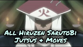 All Hiruzen Sarutobi Jutsus amp Moves [upl. by Dibrin314]