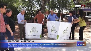 Se presentó en Capioví el programa quotMi escuela reciclaquot [upl. by Rosner]