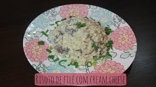 Risoto de Filé com Cream Cheese  Brincando de Ana Maria [upl. by Centeno]