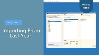 Importing from a Previous Year  Existing Users  Thesaurus 2022 [upl. by Aratehs246]