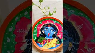 thermocol ma kali painting l thermocol painting ideas shorts trending diypainting art makali [upl. by Tyree]