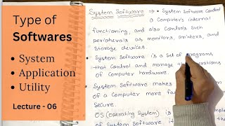 Explain Types of Software in Hindi  NOTES  Software Engineering Tutorials  Lec 06 [upl. by Ennahgem]