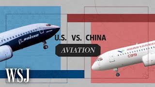 Can Comac’s C919 Compete With Boeings 737 Airplane  WSJ US vs China [upl. by Anauqcaj]