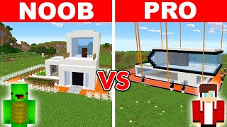 Minecraft NOOB vs PRO SAFEST ZOMBIE SECURITY HOUSE BUILD CHALLENGE [upl. by Ellennahc]