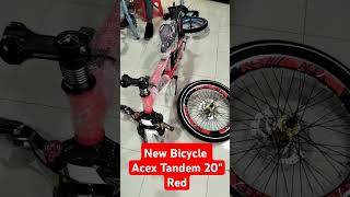 Duranta Sports Gallery  New Bicycle  Acex Tandem 20quot Red [upl. by Chandless]