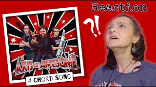 Music Video Reaction Axis of Awesome 4 Chord Song [upl. by Adams]