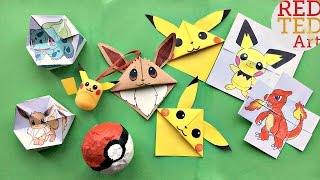 5 Fun Pokemon DIYs amp Crafts [upl. by Aber]