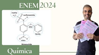 ENEM 2024  A nimesulida é um fármaco pouco solúvel em água utilizado como antiinflamatório [upl. by Nwahsiek]