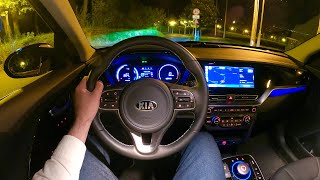 KIA eNiro 2021  NIGHT POV test drive amp FULL REVIEW [upl. by Grath]