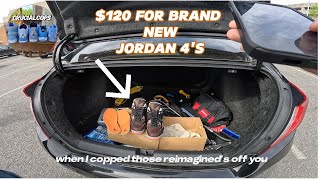 BUYING BRAND NEW JORDAN 4S FOR 120 [upl. by Laleb51]