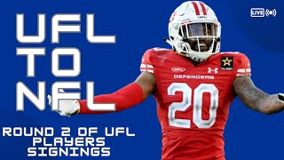 UFL to NFL Signing Cycle pt 2 Which UFL Players Have Signed NFL Contracts [upl. by Etteyniv]