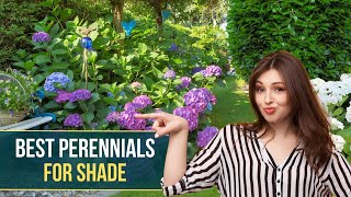 10 Best Perennials for Shade ✅🌼 Beautiful Shade Gardens ❤😍 [upl. by Akinam]