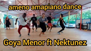 AMENO AMAPIANO Goya Menor FtNektunez Dance choreography ameno goyamenor nektunez amapiano [upl. by Maddox19]