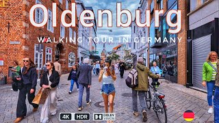 Oldenburg Germanywalking tour in Oldenburg one of the most beautiful cities in Germany 4k 60fps [upl. by Margarita]